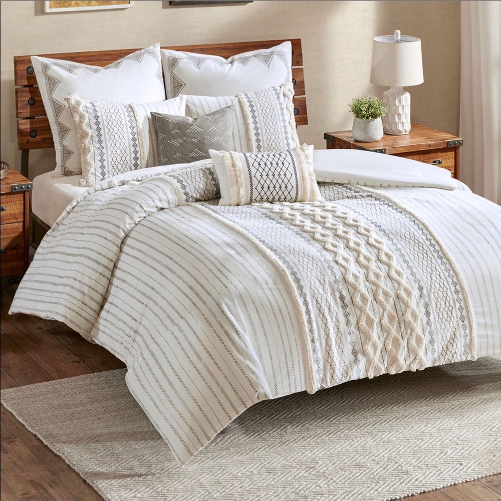 Ink+Ivy Imani Duvet Cover